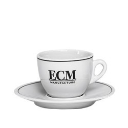 ECM Tazze Cappuccino - Set di 6 Tazze con Piattino