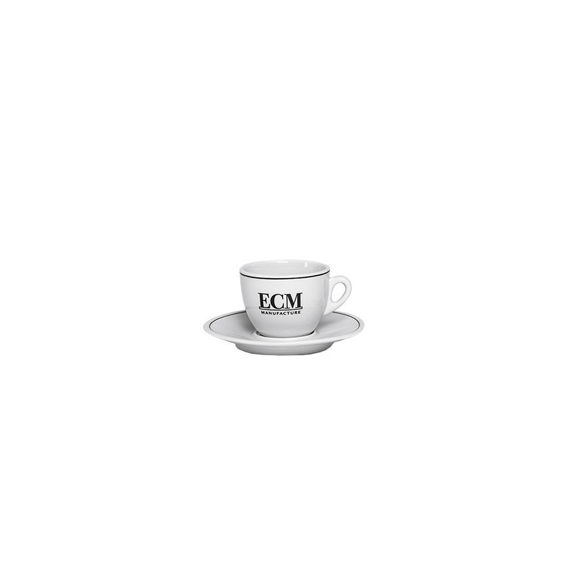 ECM Tazze Cappuccino - Set di 6 Tazze con Piattino