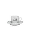 Tazas ECM Espresso – Set de 6 tazas con platillos para espresso