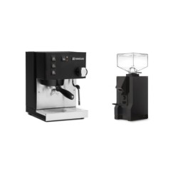 Rancilio Silvia Black + Eureka Mignon Manuale Set