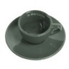 Taza de espresso La Marzocco Gris – Taza elegante para espresso