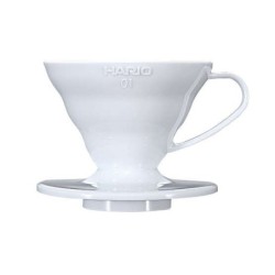 Hario Dripper V60 01 - Plastica Bianca