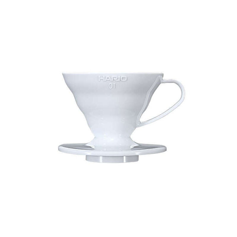 Hario Dripper V60 01 - Plastica Bianca