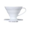 Hario Dripper V60 01 Plastic White - Efficient Brew