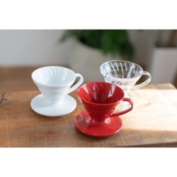 Hario Dripper V60 01 - Plastica Bianca