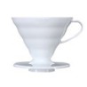 Hario Dripper V60 02 - Plastica Bianca