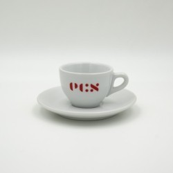 Ecs Espresso Cup With Saucer - Set 6 Cups