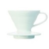 Hario V60 01 Coffee Dripper - Ceramica Bianca