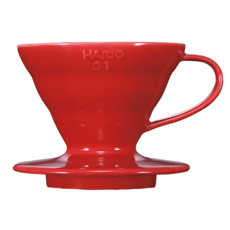 Hario Coffee Dripper V60 01 Rosso (plastica)