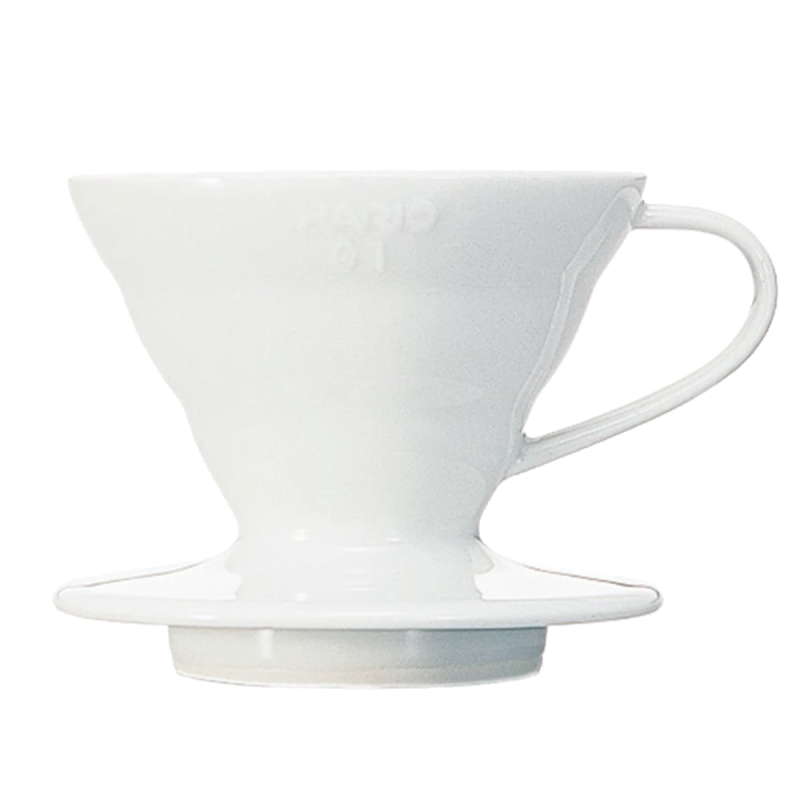 Hario Coffee Dripper V60 01 Ceramic White