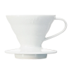 Hario V60 01 Coffee Dripper Ceramica Bianco