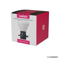 HARIO DRIPPER AD IMMERSIONE SWITCH IN CERAMICA BIANCA