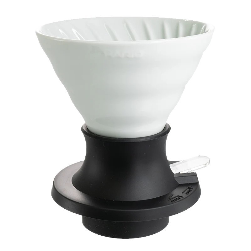 HARIO IMMERSION COFFEE DRIPPER SWITCH WHITE CERAMIC