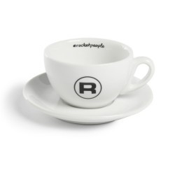 Rocket ハッシュタグカプチーノカップホワイト-6個セット