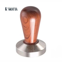 Tamper Motta Bubinga 58 mm – Diseño ergonómico en madera de bubinga