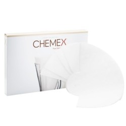 Filtros de papel Chemex – Paquete de 100 filtros para cafetera Chemex