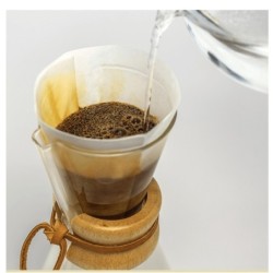 Chemex Half Moon Filters FP-2 100 pcs - Efficient