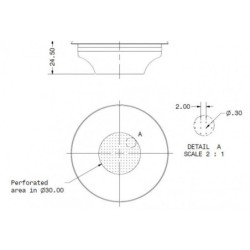 IMS Filtro B70 1T H24,5 N - Accessorio per Espresso