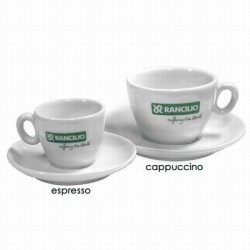 Rancilio Cappuccino Cups - Set Of 6